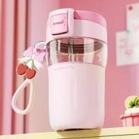 ราคา แก้วน้ำ ความจุ 520ml แก้วน้ำ สไตล์มินิมอล พร้อมฝาปิดท่อแก้ว ปลอกซิลิโคนป้องกันแรงโน้มถ่วง ความร้อน (1732163996699428658)