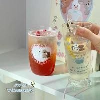 ราคา COD แก้วน้ำ 500 ml ลายการ์ตูน น่ารัก แถมหลอด ส่งจากกรุงเทพ (1732230459821753900)