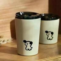 ราคา แก้วกาแฟร้อน ถ้วยฉนวนกันความร้อนกาแฟพิมพ์ลูกสุนัข แก้วกาแฟ แก้วเก็บเย็น แก้วน้ำ แก้วเก็บความเย็น จัดส่งเฉพาะจุด (1731022857858091194)
