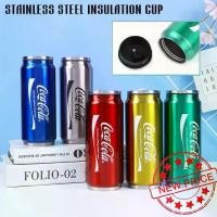 ราคา แก้วโค้ก วัสดุสแตนเลส มีให้เลือก 350ml และ 500ml แก้วสำนักงาน แก้วน้ำ ถ้วยน้ำดื่ม พร้อมหลอด ถ้วยของขวัญ (1730820411561642867)