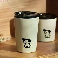 ราคา แก้วกาแฟร้อน ถ้วยฉนวนกันความร้อนกาแฟพิมพ์ลูกสุนัข แก้วกาแฟ แก้วเก็บเย็น แก้วน้ำ แก้วเก็บความเย็น (1731089352888126285)