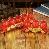 ราคา [COD] [พร้อมส่ง] [จัดส่งทันที] ชุดน้ำชาไหว้เจ้า แก้วน้ำ ถาดถวายพระ ถ้วยน้ำชา3ใบ5ใบพร้อมฐาน งานอคิลิกเกรดA ใช้ดีทนทานไม่แตก ถ้วยชาและชุดน้ำชา (1731186742548137329)