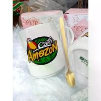 ราคา [จัดส่งทันที] แก้วกาแฟ แก้วเซรามิค พร้อมช้อน#ของแจก#ของชำร่วย#ของขวัญ#ของจับฉลาก (1732027266424341594)