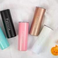 ราคา แก้วน้ำผอม 20 ออนซ์ กระติกน้ำร้อนแบบกำหนดเองพร้อมฝาปิดและฟาง ชื่อส่วนบุคคล ขวดน้ำ ถ้วยสูญญากาศ 304 สำหรับการเดินทาง รถยนต์ แก้วกาแฟ (1730145328116238401)