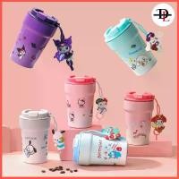 ราคา แก้วน้ำเก็บความเย็น แก้วกาแฟ ลายการ์ตูนพร้อมหูหิ้ว แก้วกาแฟลายการ์ตูน น่ารักสําหรับเด็ก ความจุ 380 ml. (1731646195140887635)