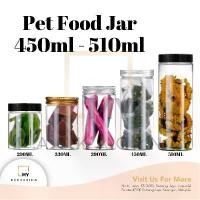 ราคา โถใส่อาหาร PET ทรงกระบอก ความจุ 450ml - 510ml เหมาะสำหรับบิสกิต ลูกอม เมล็ดกาแฟ ใบชา บรรจุภัณฑ์อาหาร ฯลฯ (1732266629830575877)