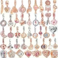 ราคา จี้เสน่ห์ดอกกุหลาบสีทอง เงินแท้ 925 ใหม่ บอลลูนลมร้อน ลูกอม เต่า เหมาะสำหรับสร้อยข้อมือแพนดอร่าเดิม DIY จี้เครื่องประดับ (1731012061161884416)