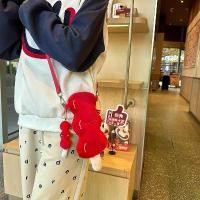 ราคา กระเป๋าตุ๊กตาผ้ากำมะหยี่ สำหรับผู้หญิง สไตล์ดาราอินเทอร์เน็ต ใหม่ในปี 2025 กระเป๋าสะพายข้างมือถือ กระเป๋าสะพายข้าง กระเป๋าสะพายข้าง กระเป๋าสะพายข้าง น่ารัก Hawthorn ลูกอม เหมาะสำหรับนักเรียน (17321014