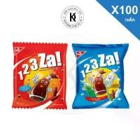 ราคา 【จัดส่งทันที】 123ซ่า (123 za!) ลูกอม กลิ่นโคล่า 100 เม็ด (330 กรัม) (1732168743292995479)