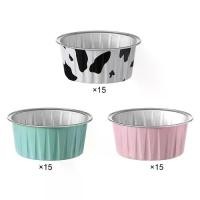 ราคา ถ้วยมัฟฟิน วัสดุอลูมิเนียม 15x ถ้วยอบฟอยล์อลูมิเนียม เหมาะสำหรับคลับ คุกกี้ และปิกนิก (1731519744421627873)