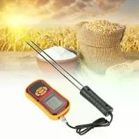 ราคา เครื่องวัดอุณหภูมิความชื้นแบบดิจิตอล LCD แบบพกพา, GM640, สำหรับข้าวสาลี, ข้าว, ข้าวโพด, ถั่ว, เครื่องวัดความชื้นดิจิตอล, จอ LCD (1732205970413749263)