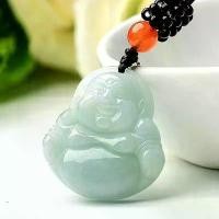 ราคา จี้พระพุทธรูป หยกพม่าเกรดธรรมชาติ A สำหรับผู้หญิง สร้อยคอหยก หยกเขียว ถั่ว เครื่องประดับแขวนความทุกข์ทรมาน (1732034939330397513)