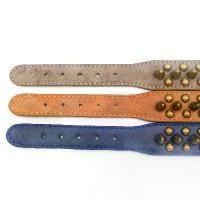 ราคา ปลอกคอสุนัข สไตล์เรโทร หนังหนาม ป้องกันการกัด ปรับได้ ปลอกคอพังก์ เหมาะสำหรับสุนัข ปลอกคอ (1732425074313561953)