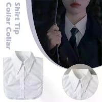 ราคา ปลอกคอปลอม, ผ้าฝ้ายสไตล์เกาหลี, สีขาว, ปกที่ถอดออกได้, ปลอกคอเสื้อเชิ้ต, ปลอกคอ, สำหรับสุภาพสตรี, A9F8 (1731444834587935947)