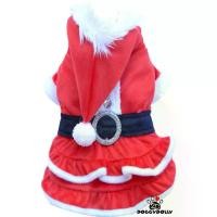 ราคา Bigdog-Pet cloths -Doggydolly ซานตาครอส ชุดคริสต์มาส เสื้อผ้าแฟชั่น หมาใหญ่ เสื้อผ้าสัตว์เลี้ยง ชุดซานต้า 11-45โล BD205 (1729839954479450474)