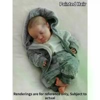 ราคา ตุ๊กตาเด็กผู้ชายเกิดใหม่ซิลิโคน Levi ตัวเต็ม 17 นิ้ว 42 ซม. ทำด้วยมือจากซิลิโคนใหม่ ตุ๊กตา เด็ก ผู้ ชาย (1732404743558563742)