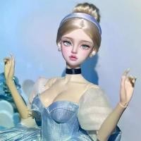 ราคา ตุ๊กตา Cinderella BJD ตุ๊กตาบาร์บี้ ตุ๊กตาตัวเล็ก 3 จุด ตุ๊กตาขนาด 60 ซม. เหมาะสำหรับเป็นของขวัญสำหรับเด็กผู้หญิง (1731676740398450692)