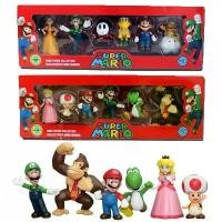 ราคา โมเดลมาริโอ้ ฟิกเกอร์ super mario bros .4 series 6 ชิ้น ของเล่นสําหรับเด็กของขวัญของเล่นเด็ก น่ารักมาก (1732087547677411268)