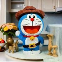 ราคา บล็อคตัวต่อ เข้ากันได้กับเลโก้ การประกอบอนุภาคขนาดเล็ก ของเล่นเพื่อการศึกษา เดนิมโดเรมอน เหมาะสำหรับเด็กชายและเด็กหญิง จิ๊กซอว์ 3 มิติ ไอเดียของขวัญ (1732088926812211286)