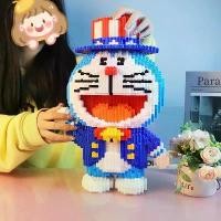 ราคา บล็อคตัวต่อ โดเรมอน ฟิต สีฟ้า เข้ากันได้กับเลโก้ ประกอบอนุภาคขนาดเล็ก ของเล่นเด็ก เหมาะสำหรับเด็กหญิงและเด็กชาย ความยากสูง จิ๊กซอว์ ของขวัญ (1731737273170692557)