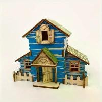 ราคา จิ๊กซอว์ 3 มิติ, วัสดุไม้, ชุดจิ๊กซอว์โมเดลสถาปัตยกรรม, โมเดลห้องโดยสารป่า, ชุดงานฝีมือ DIY, การตัดด้วยเลเซอร์, โมเดลการประกอบ, จิ๊กซอว์ 3 มิติเพื่อการศึกษา (1732193211371849107)