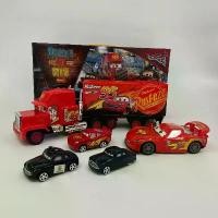 ราคา (พร้อมส่ง)โมเดลรถพ่วงแมคควีน รถคาร์ รถของเล่น รถบรรทุก McQueen Super Truck Cars (1732629589288912837)