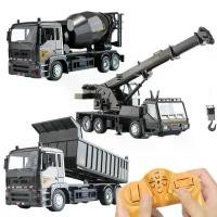 ราคา รถของเล่น รถบังคับวิทยุโลหะผสม รถดัมพ์บรรทุกผสมเครนรถของเล่นกลางแจ้งของขวัญวันเกิด (1731605562943046895)