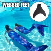 ราคา หางนางเงือก Fin Mermaid ตีนกบ ว่ายน้ำ สำหรับใส่ที่หางนางเงือก ผู้ใหญ่ เด็ก (1732153464367121631)
