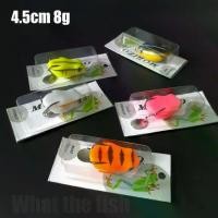 ราคา กบยาง 4.5 cm 6ชิ้น เหยื่อยาง เหยื่อตกปลา เหยื่อผิวน้ำ เหยื่อตกปลาช่อน เหยื่อตกปลาชะโด เหยื่อปลอม เหยื่อตกปลา กบยางราคาถูก อุปกรณ์ตกปลา R11 (1729777190719949518)