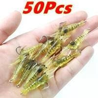 ราคา เหยื่อล่อกุ้งจำลองนุ่ม 50 ชิ้น เหยื่อรอก เหยื่อตกปลา เหยื่อประดิษฐ์ กุ้งเรืองแสง 4 ซม. (1730016971870537827)