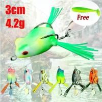 ราคา เหยื่อตกปลา, เหยื่อประดิษฐ์, กบ, เหยื่อปลอมยาง, ยาว 3 เมตร, เหยื่อตกปลายาง, น้ำหนัก 4.2 กรัม, ขายใน 1 บาท (1730642725178215245)