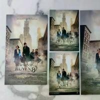 ราคา โปสเตอร์ Fantastic Beasts and Where To Find Them รวม 4 ประเทศ ของหายาก (1732053251145828051)
