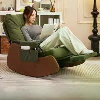 ราคา เบาะรองนั่ง เก้าอี้โยก หนา สำหรับใช้ในบ้านและสำหรับผู้ใหญ่ เก้าอี้พับได้ โซฟาขี้เกียจ เก้าอี้ไม้เนื้อแข็ง เหมาะสำหรับระเบียง ห้องนั่งเล่น และห้องนอน เก้าอี้นวดเดี่ยว (1731370843788379354)