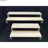 ราคา ชั้นไม้บันได 2 ขั้น วาง 9 ซม วางสินค้า ตกแต่ง โมเดล โชว์ ขายของ กระบองเพชร ต้นไม้ ราว (1731420988318321452)