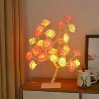 ราคา โคมไฟ LED ต้นไม้กุหลาบ, ตกแต่งโต๊ะในห้องนอน, เหมาะสำหรับหัวเตียงและหอพัก, ป้องกันดวงตา, ของขวัญวันเกิดเพื่อนที่ดีที่สุดที่สร้างสรรค์, ไฟกลางคืน ไม้ วิลลี่ ต้น กระดิ่ง นางฟ้า ต (1731395034661160335)