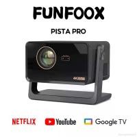 ราคา SavorySummit 【Google TV】FUNFOOX PISTA-PRO โปรเจคเตอร์ projector 4K Max 11000 lumens hdmi/wifi/บลูทูธ/ออโต้โฟกัส UltraHD netflix บ้าน hy300 4k ชุด หูฟัง บลูทูธ ไร้สาย เคส 9 เท่ๆ 5 ตู้ เปล่า 3 นิ้ว คู่ 
