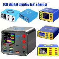 ราคา เครื่องชาร์จมัลติฟังก์ชั่น, MaAnt/MECHANIC/RELIFE RL-304S และ RL-304P, จอแสดงผล LCD ดิจิตอล, ความเร็วในการชาร์จ, การตรวจจับวงจรภายใน, การซ่อมแซม, การชาร์จเร็วแบบไร้สาย 10W PD QC3.0, 8 พอร์ต, เหมาะสำหร