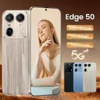 ราคา โทรศัพท์มือถือปลดล็อค Edge 50 Ultra 5G, โทรศัพท์ Android 13, สมาร์ทโฟนสำหรับเล่นเกม, หน้าจอ 6.8 นิ้ว, 10-Core, RAM 8GB + ROM 512GB, ปลดล็อคลายนิ้วมือ + IDใบหน้า, กล้อง 16 + 56MP, แบตเตอรี่ 7800 mAh, โ