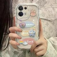 ราคา เคสโทรศัพท์ Redmi, การออกแบบตุ๊กตากระต่ายและดาวสามสี, เหมาะสำหรับโทรศัพท์ Redmi Note13pro, Note13-4G, Note11S, Note12 PRO, MI 11lite, นิ่ม, Note14pro + หวานและเป็นธรรมชาติ, รุ่น 13C เยาวชนที่มาใหม่, R