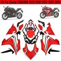 ราคา สไตล์เดียวกับสมอ MG ชุดแฟริ่ง CBR500R สำหรับฮอนด้า CBR500 R 2019-2023 CBR ชุดตัวถังรถมอเตอร์ไซต์500R หัวฉีด ABS 21ชิ้นสีดำ Motorcycle Sticker มอเตอร์ไซค์ เวฟหัวsr400 s1000rr ทรงเมกา น็อตตี้อะไหล่แต่ง