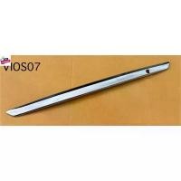 ราคา คิ้วท้าย คิ้วฝากระโปรงท้าย ชุโครเมี่ยม TOYOTA VIOS year 2007 - 2009 ใส่ร่วมกันได้ ชุดแต่งสวยงาม ไม่ใช่อะไหล่ทดแท รถยนต์ Car รถจักร รถ Sticker สติกเกอร์ ผ้า คลุม ยนต์ (1731257899329162152)