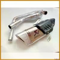 ราคา intellshop ใช้งานได้ ชุดท่อแต่งอาคา ชุดท่อ AK R1ยาว 16 นิ้วใช้กับรุ่น Mslaz/R15/MT15/Cb150r/Demon150และรุ่นอื่นๆวัสดุแสตนเลสเกรด 304 รถ มอเตอร์ไซค์ กระจก เวฟ 110 iled Motorcycle (1730522353750543212)