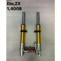 ราคา plvjocSHOP40 คุณภาพรับประกันได้ โช๊คหน้าDio (ดิส)ใส่Honda Dio Zx ยาว 370 มม. แกน 27 มม. Motorcycle มอเตอร์ไซค์ รถ (1731598249598224806)