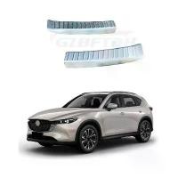 ราคา อุปกรณ์เสริมในรถยนต์ กันชนท้าย สำหรับ Mazda CX-5 CX5 2017-2022 ตัวป้องกันกันชนหลัง ตัวป้องกันธรณีประตู อะไหล่รถยนต์ (1730331283420514414)