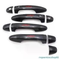 ราคา mqwentzxcshop66 คุณภาพรับประกันได้ ครอบมือดึง มือเปิดประตู มือดึงประตู ลาย TRD รุ่นท็อป 4 ประตู สีเครฟล่าดำ สำหรับ โตโยต้า รีโว ร็อคโค Toyota Hilux Revo Rocco 4x2 4x4 ปี 2015-202 (1731648151467755749)