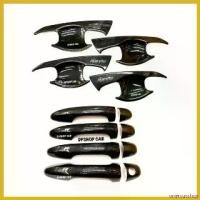 ราคา onerousshop ปัจจุบัน เบ้ารองมือเปิด+ครอบมือจับ REVO รีโว่ 4 ประตู ลายเคฟล่าเรียบ Car รถยนต์ Sticker รถจักร (1730378623711677064)