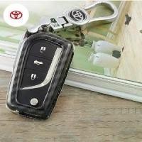 ราคา 【COD】 กรอบ-เคส ใส่กุญแจรีโมทรถยนต์ รุ่น Toyota Hilux Revo,New Altis 2014-23 ลายเคฟล่า (1731504715169957127)