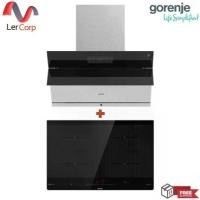 ราคา (Gorenje) เครื่องดูดควันติดผนัง 90 ซม. รุ่น PWHI93XGB + เตาอินดักชั่น 4 Zones รุ่น IS846BG (1729826808238147804)