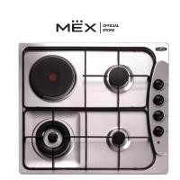 ราคา MEX รุ่น SB362X/4.2 เตาแก๊ส 3 หัว และ เตาไฟฟ้า 1 หัว ขนาด 58 x 50 ซม. (1730648304764422604)