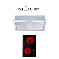 ราคา MEX Set รุ่น HVN632 + SP541 เตาไฟฟ้าและเครื่องดูดควัน (ชนิดติดตั้งในเฟอร์นิเจอร์) (1730642403601713612)